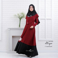 Load image into Gallery viewer, Set Dress Aliya Rosewood