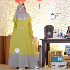 Set Dress Aliya Saffron